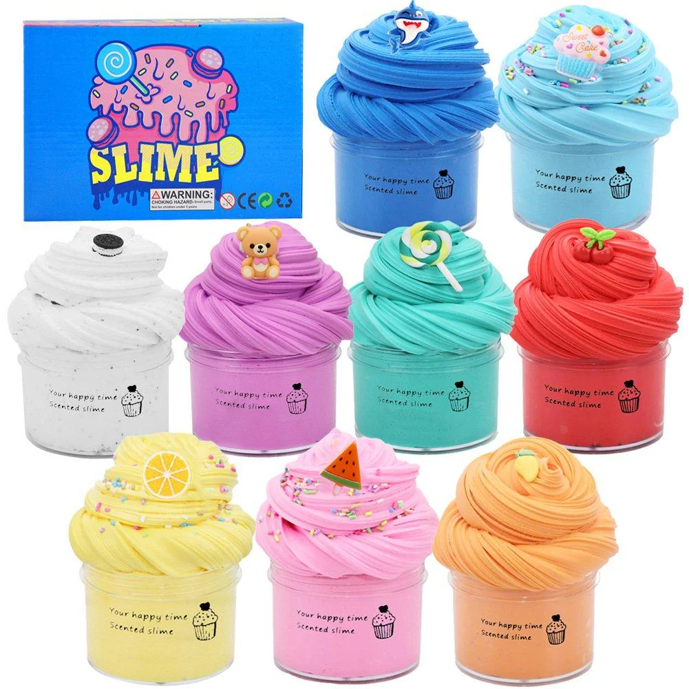 ⏰Christmas Sale 70% OFF!!🎁Super Clay Slime DIY Soft & Squishy Clay Scented Slime Sensory Clay