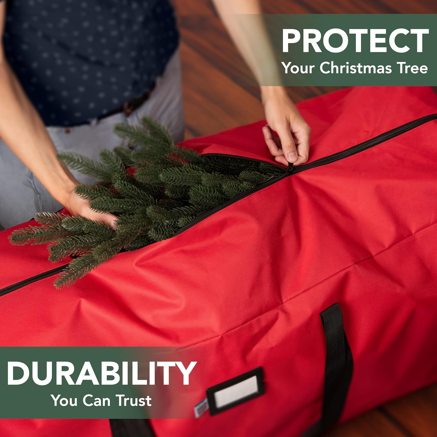 🎅Christmas Sale 50% OFF🌟Christmas Tree Durable Waterproof Storage Bag 🎄 - Image 12
