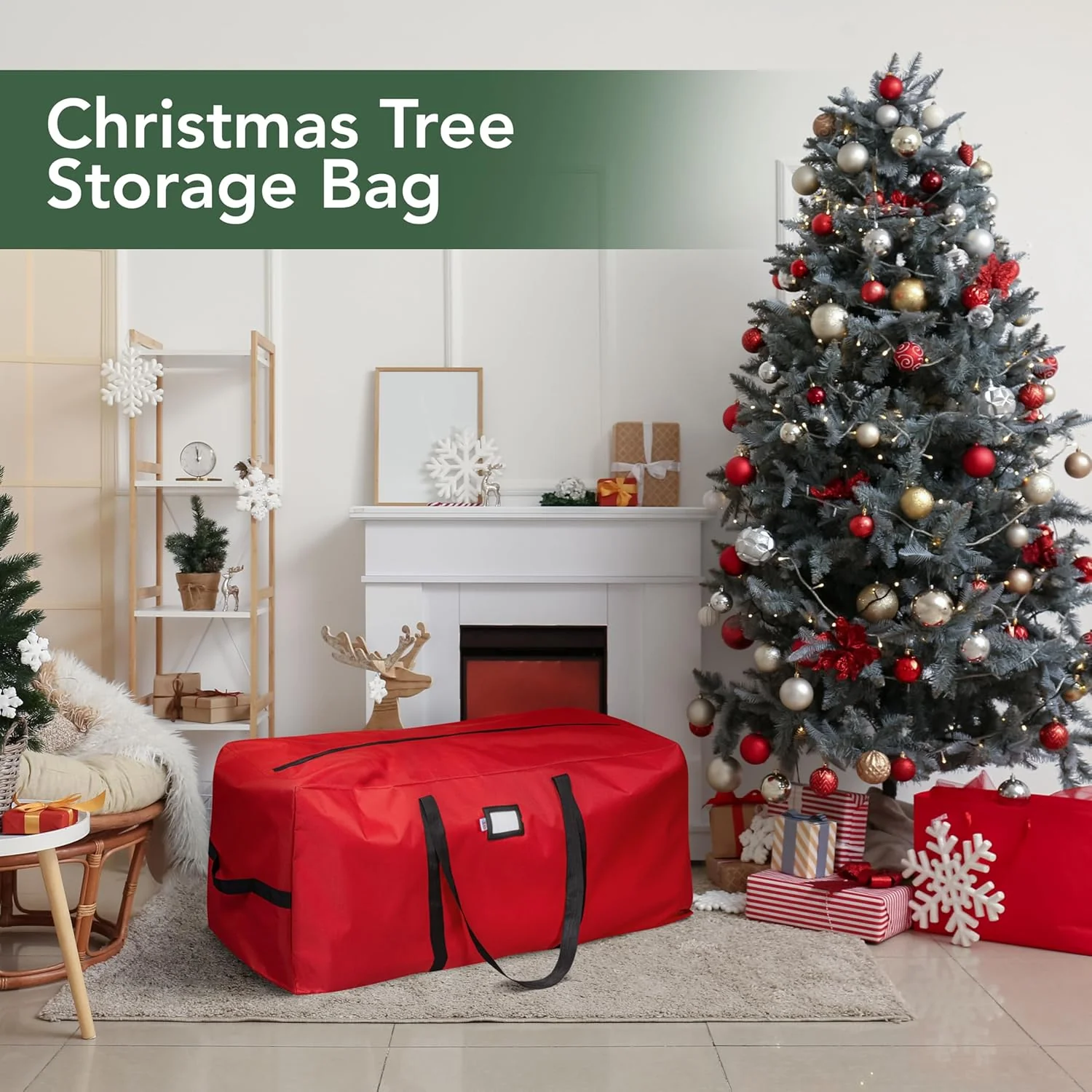 🎅Christmas Sale 50% OFF🌟Christmas Tree Durable Waterproof Storage Bag 🎄 - Image 13