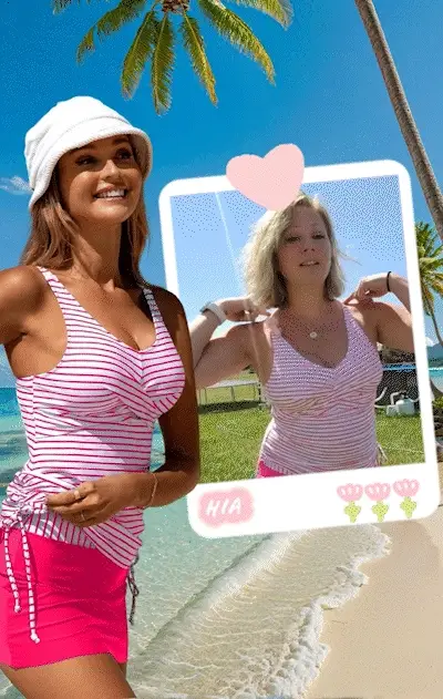 💥Summer Cool Deal: 49% OFF👙TUMMY CONTROL TANKINI SET - Image 10