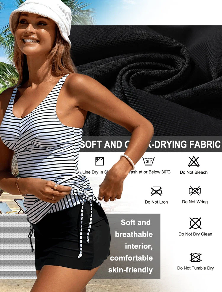 💥Summer Cool Deal: 49% OFF👙TUMMY CONTROL TANKINI SET - Image 5
