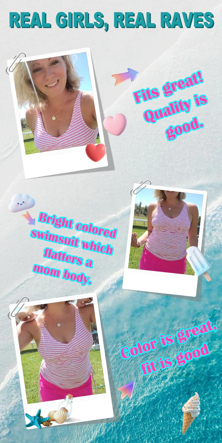 💥Summer Cool Deal: 49% OFF👙TUMMY CONTROL TANKINI SET - Image 8