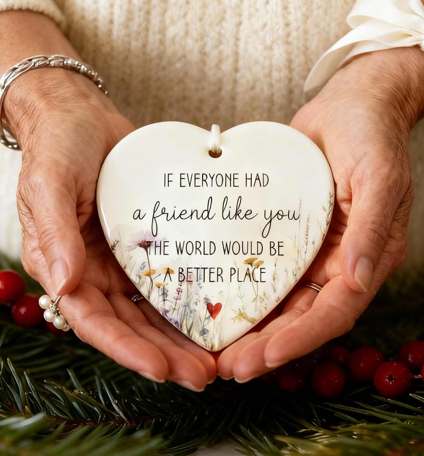 ⏳LAST DAY SALE 70% OFF!⏰Friendship Ornaments For Ture Friends🎁✨ Shaped by Nature & Crafted by Hand💝 - Image 3