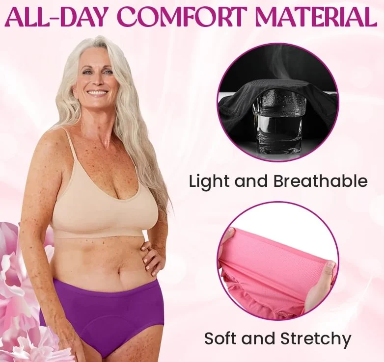 🎉Last Day-Buy 1 Get 3 Packs🎉2026 Best Seller High Waist Leak proof panties✨Butter-Soft & Stretchy🍃 - Image 4