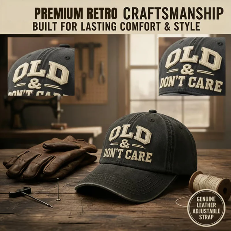 ✨🔥Unisex Adjustable Retro Slogan Baseball Cap🧢 - Image 5