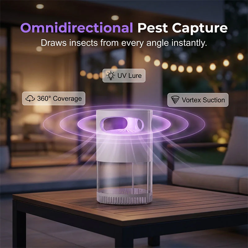 🥳2026 HOT SALE🥳💞50K+ SOLD!🦟🔇 50% OFF! UV Mosquito Killer Lamp – USB powered, chemical‑free, ultra‑quiet. 50K+ sold for peaceful sleep. 🌙✨ - Image 4