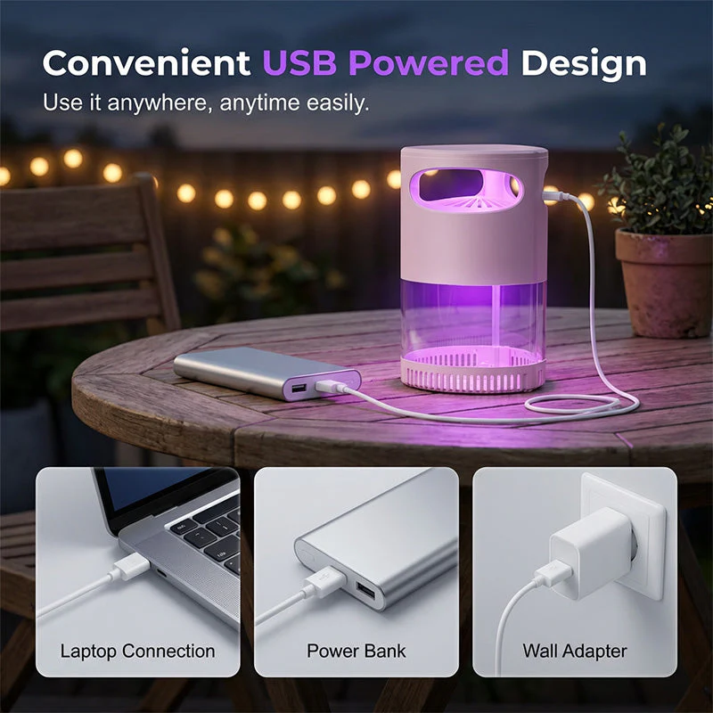 🥳2026 HOT SALE🥳💞50K+ SOLD!🦟🔇 50% OFF! UV Mosquito Killer Lamp – USB powered, chemical‑free, ultra‑quiet. 50K+ sold for peaceful sleep. 🌙✨ - Image 7