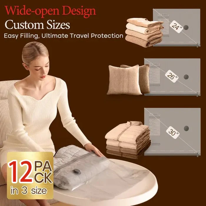 🥳2026 HOT SALE🥳💞50K+ SOLD!✨X7 Cordless Travel Vacuum Bag - Image 3