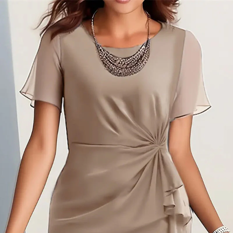 ⏳ Limited Time 60% OFF! ✨👗Elegant Fashion Solid Color Dress – Flattering Fit, Versatile Style & Comfortable Fabric 💃 - Image 8