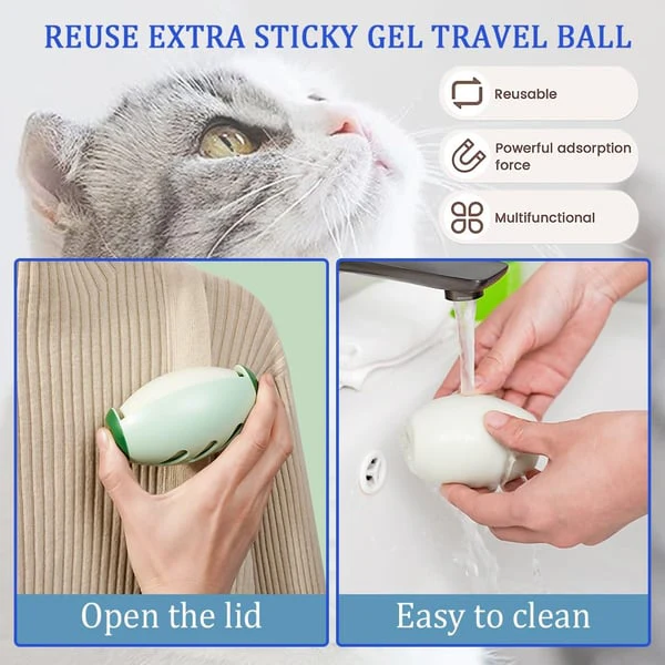 🐾BUY 1 GET 1 FREE🎁Reusable & Washable Roller Sticker - Pet Family Essentials - Image 3