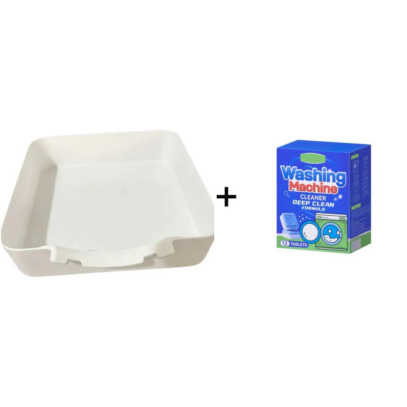 🌟LAST DAY SALE: ONLY £7.99!!🎁✨Universal Front-Load Washing Machine Drain Pan - Image 15