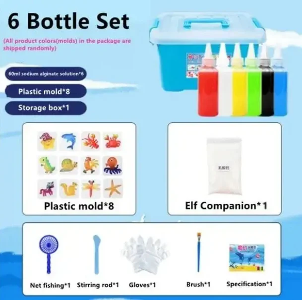 🎁Christmas Gift idea 50%OFF🎅Magic Water ELF, Children Handmade Aqua Gel Sensory Toy Set - Image 17