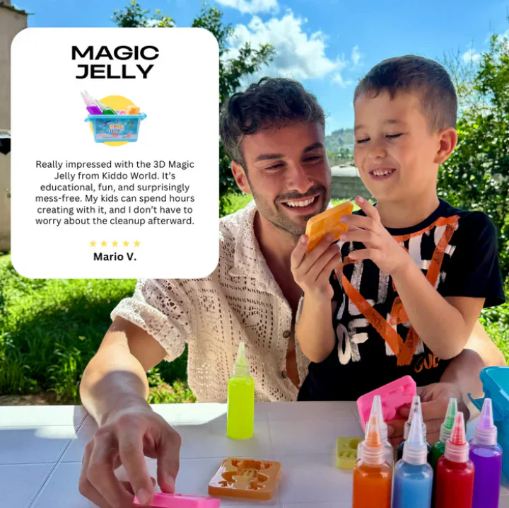 🎁Christmas Gift idea 50%OFF🎅Magic Water ELF, Children Handmade Aqua Gel Sensory Toy Set - Image 2