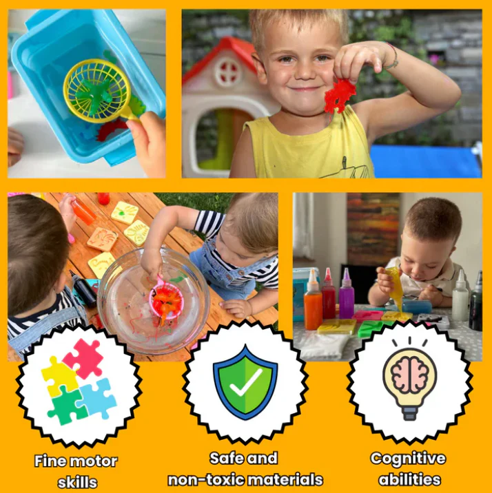 🎁Christmas Gift idea 50%OFF🎅Magic Water ELF, Children Handmade Aqua Gel Sensory Toy Set - Image 5