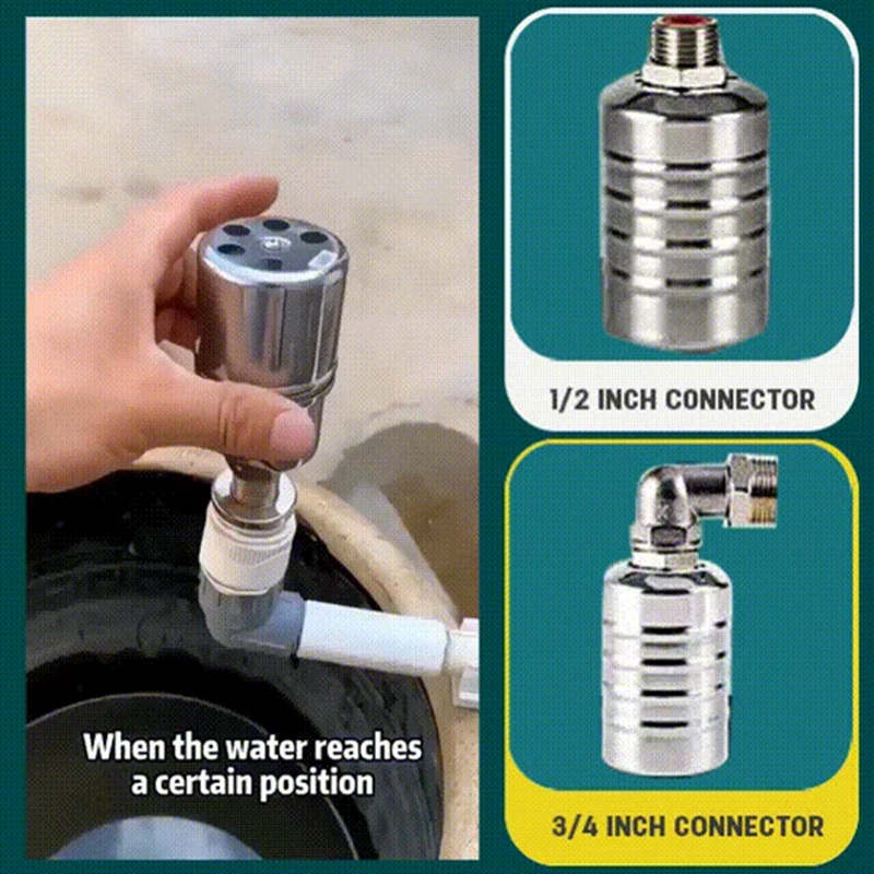 304 Stainless Steel Completely Automatic Water Level Control Floating Valve - Image 3
