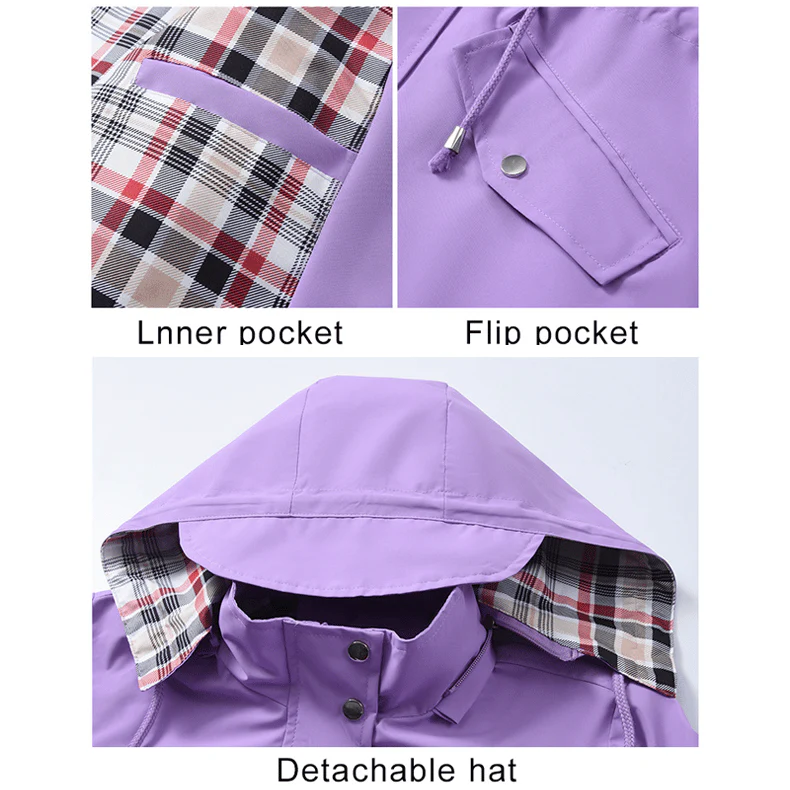 ⏰LAST DAY SALE 50% OFF✨Womens Chic. Lightweight. Waterproof Jacket 🍃🧥-Unleash Style and Durability in Any Storm! - Image 5