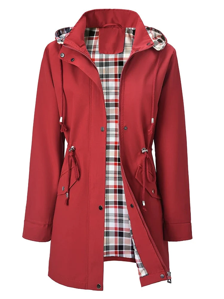 ⏰LAST DAY SALE 50% OFF✨Womens Chic. Lightweight. Waterproof Jacket 🍃🧥-Unleash Style and Durability in Any Storm! - Image 9