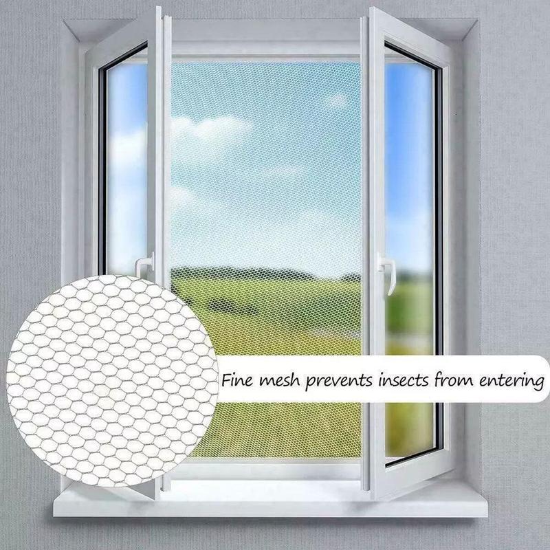 ⏳ Limited-time Special Price:£ 7.99!!✨3-Second Fit Window Mesh 🌬️ Ultra-fine 1.0mm mesh 🦟 Blocks virtually all bugs ✅ Breathable & invisible 🏡 Trusted by thousands of UK homes for a bug-free summer!