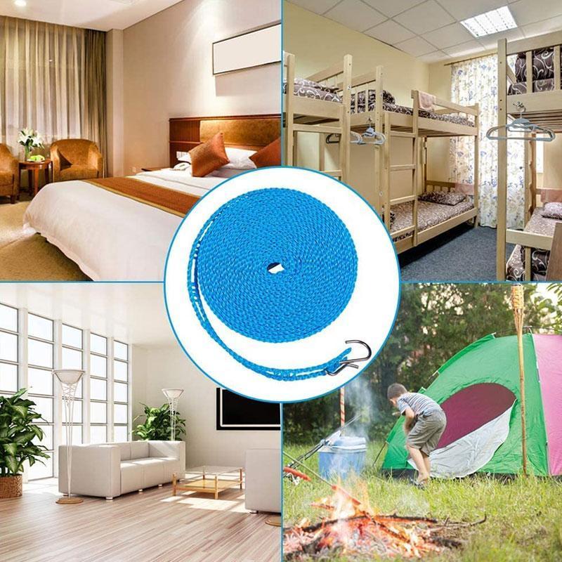 🏆LAST DAY SPECIAL PRICE £6.99⚡50K+ SOLD💕Windproof Non-Slip Clothesline - Image 6