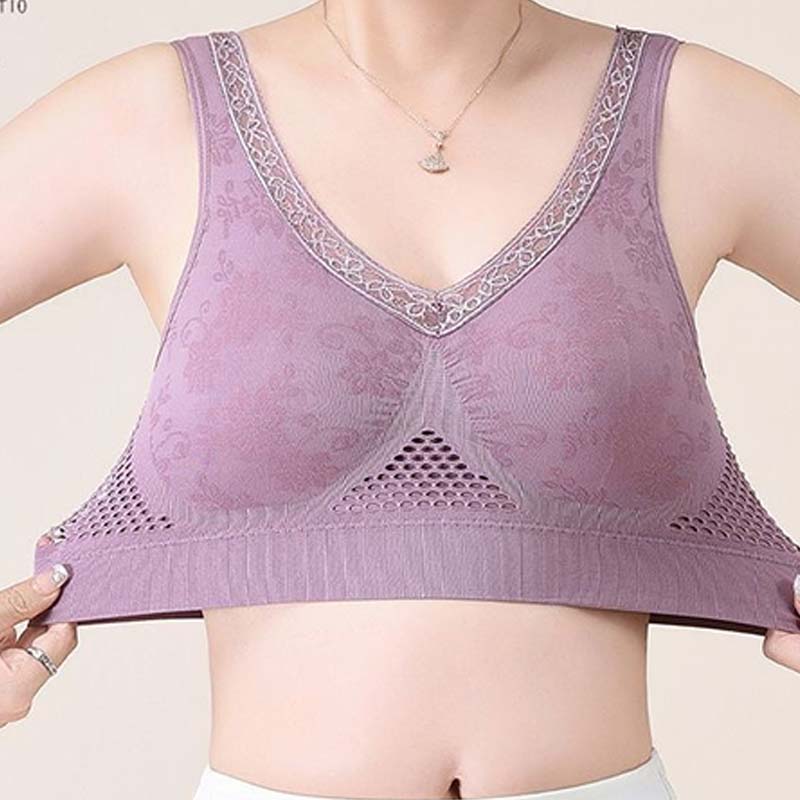 🌸Early Spring Sale 70% OFF🔥High-Support Wireless Lace Bra for Women - Image 12