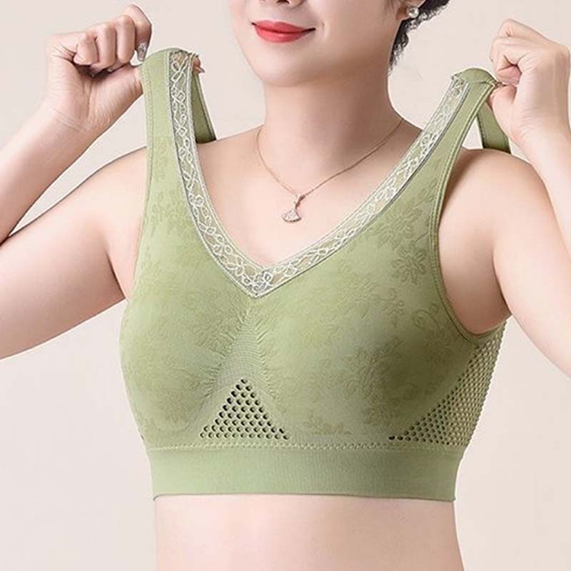🌸Early Spring Sale 70% OFF🔥High-Support Wireless Lace Bra for Women - Image 16