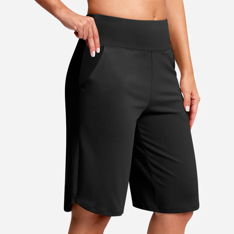 ⏰Last Day Sale 49% OFF🔥Women's High-Waist Yoga Shorts with Pockets - Image 10