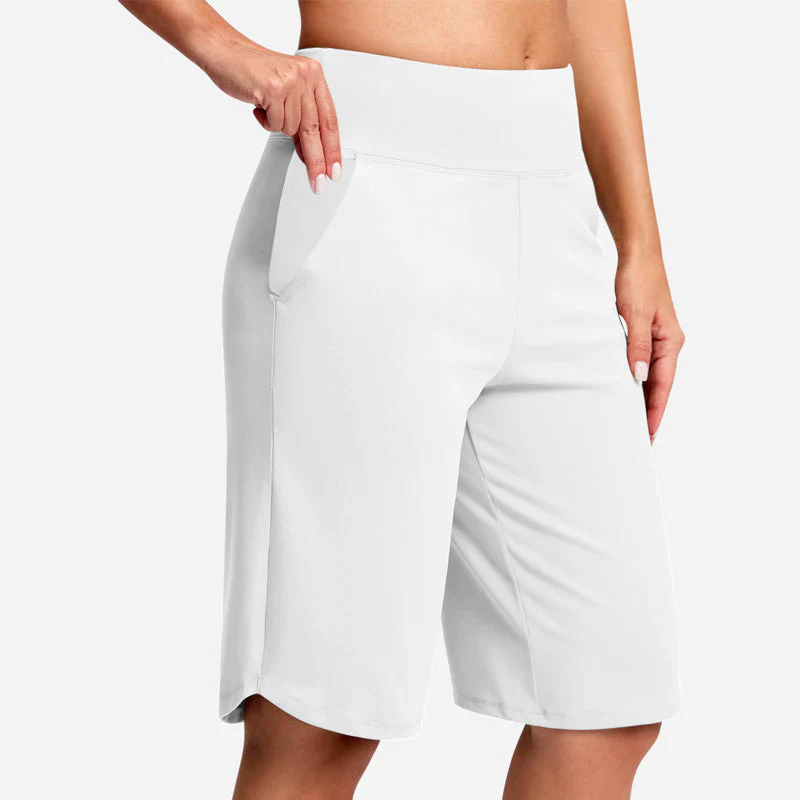 ⏰Last Day Sale 49% OFF🔥Women's High-Waist Yoga Shorts with Pockets - Image 13