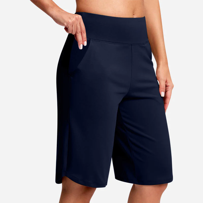⏰Last Day Sale 49% OFF🔥Women's High-Waist Yoga Shorts with Pockets - Image 16