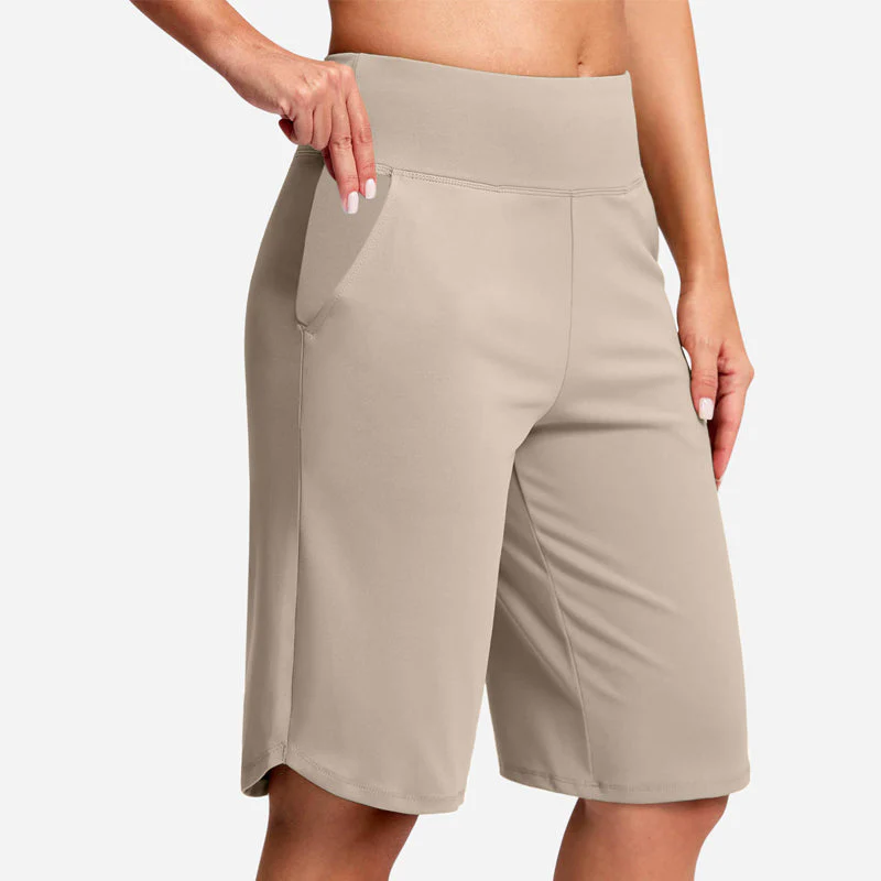 ⏰Last day sale 49% OFF🔥Women's High-Waist Yoga Shorts with Pockets - Image 19