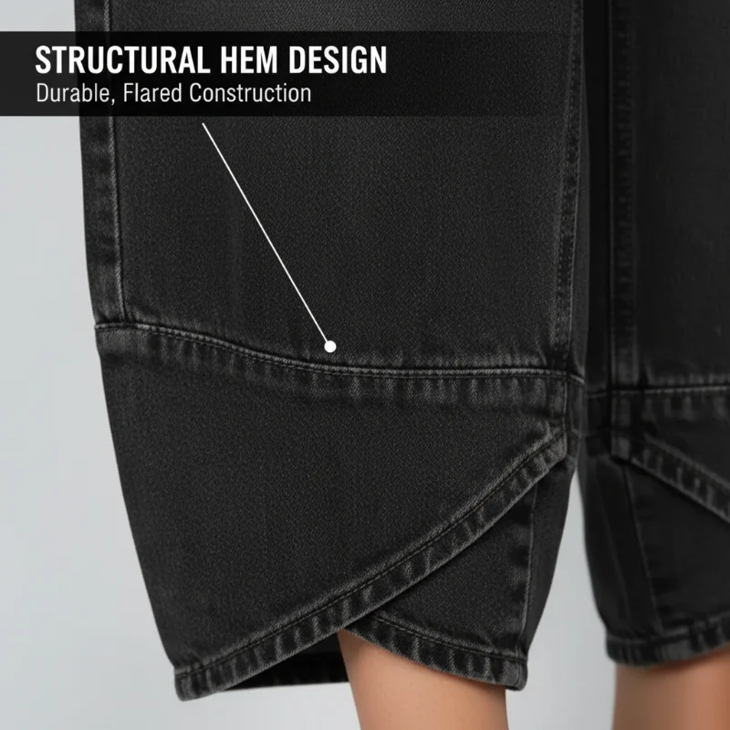 🔥Limited-time offer 50% off🎁Women's Casual Wide-Leg Cropped Jeans - Image 7