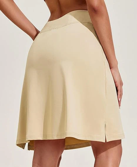 Women's 20" Knee Length Skorts Golf Tennis Skirt - Image 13