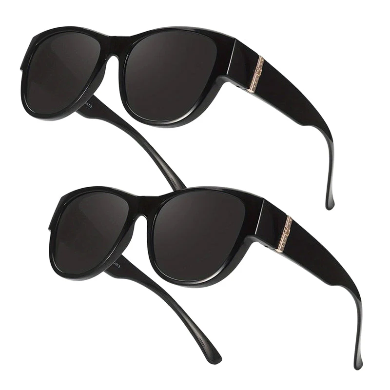 📢📢50% OFF !! ⏰Women's Large Frame Fit-Over Sunglasses - Image 13