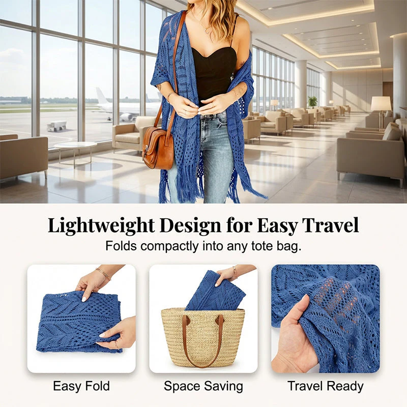 🌊SUMMER HOT SALE 50% OFF 💖Women's Open-Front Knit Cover-Up - Image 5