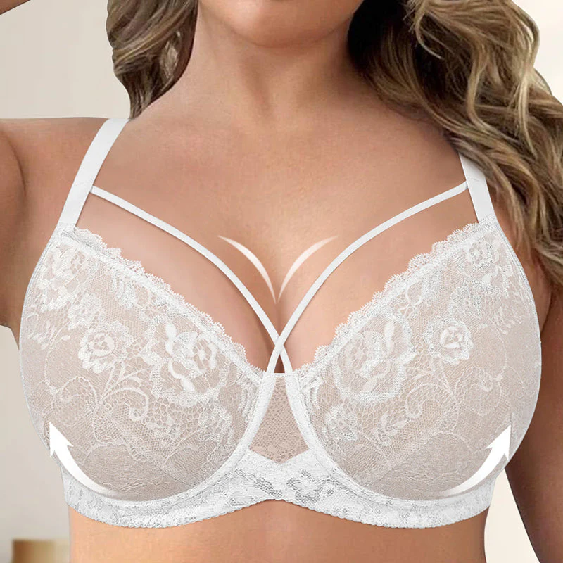 Women's Supportive Lift Lace Bra - Image 9