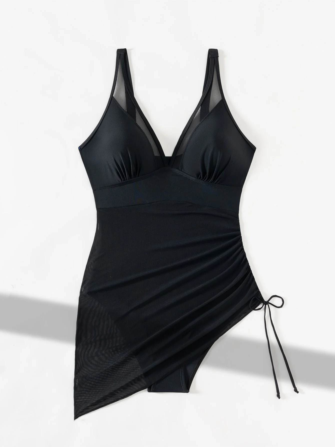 💥Last Day Special Sale 49% OFF🩱Slimming Mesh Sheer Sarong Wraps Swimsuit - Image 10