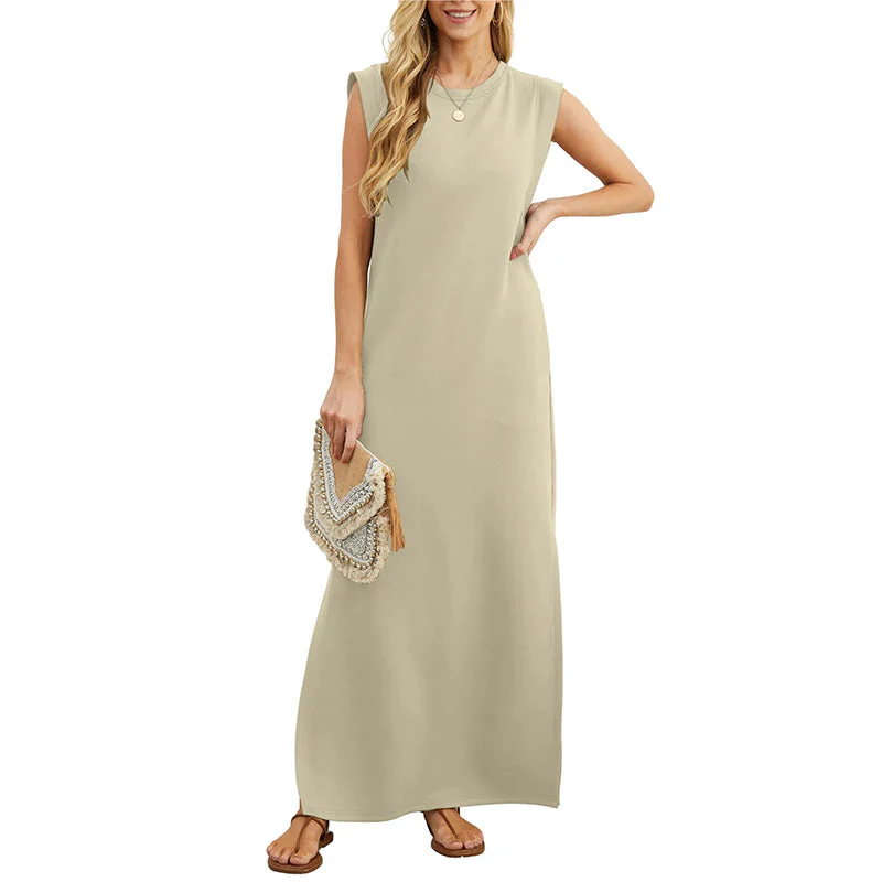 ⏳LAST DAY SALE 50% OFF!!💕Women's Wrinkle-Free Casual Dress with Split Hem - Image 4