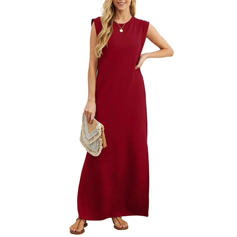 ⏳LAST DAY SALE 50% OFF!!💕Women's Wrinkle-Free Casual Dress with Split Hem - Image 6